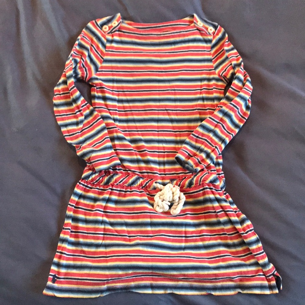 DONATED—⚓️ Nautical themed RL striped dress⚓️